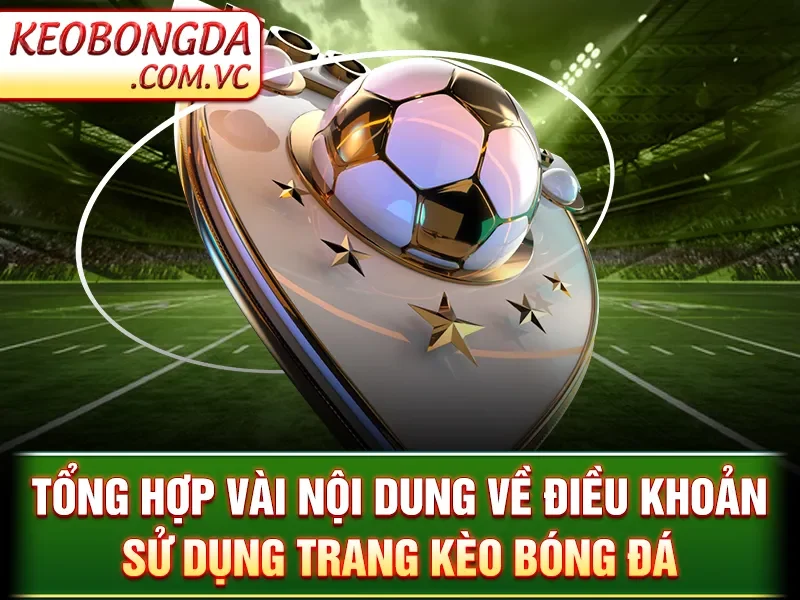 Điều Khoản Sử Dụng Kèo Bóng Đá - Tổng hợp vài nội dung về điều khoản sử dụng trang kèo bóng đá